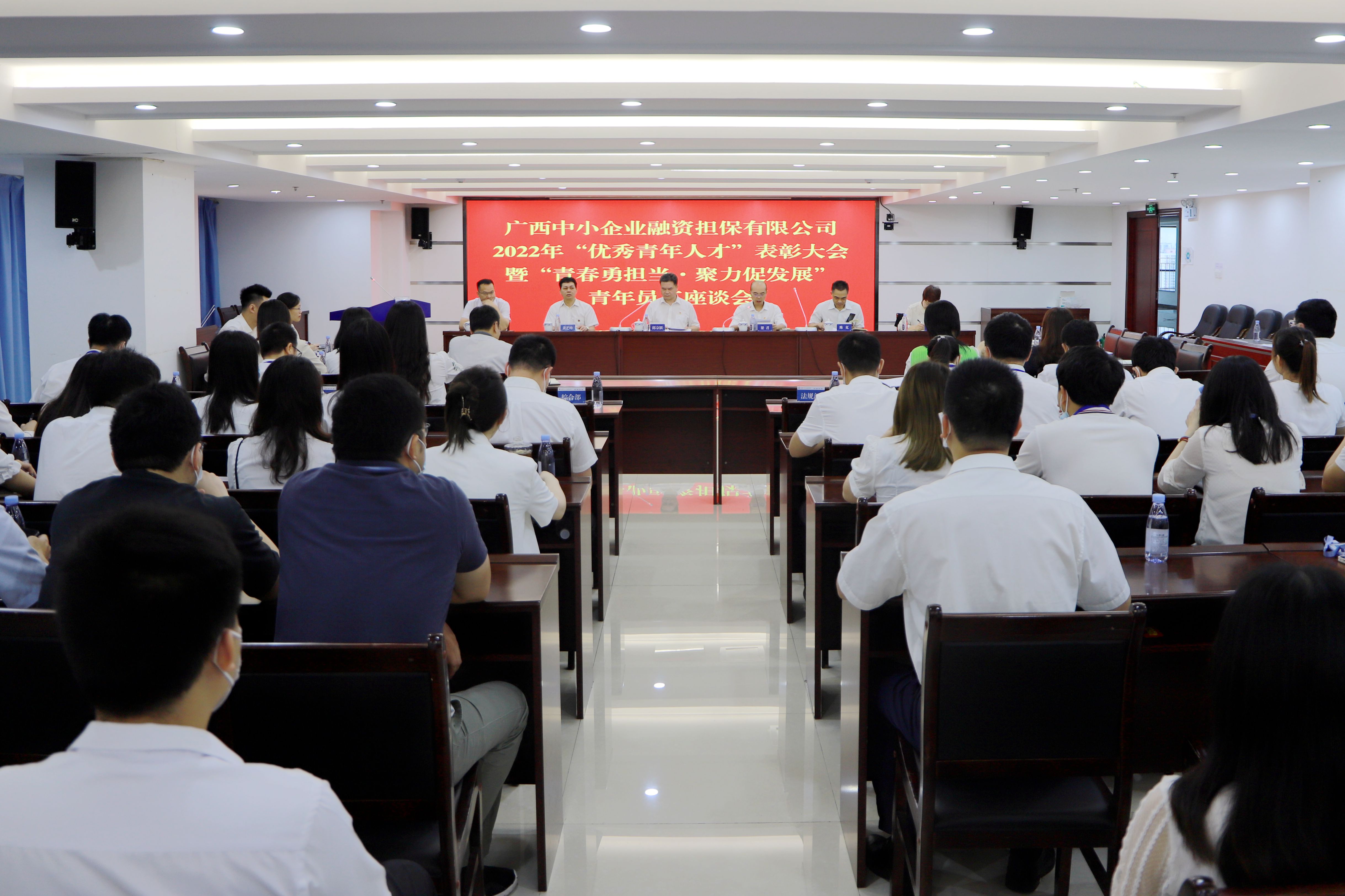 黨委書記講專題黨課，熱議建團(tuán)百年有我！中小擔(dān)保召開“優(yōu)秀青年人才”表彰大會(huì)暨“青春勇?lián)?dāng) 聚力促發(fā)展”青年員工座談會(huì)